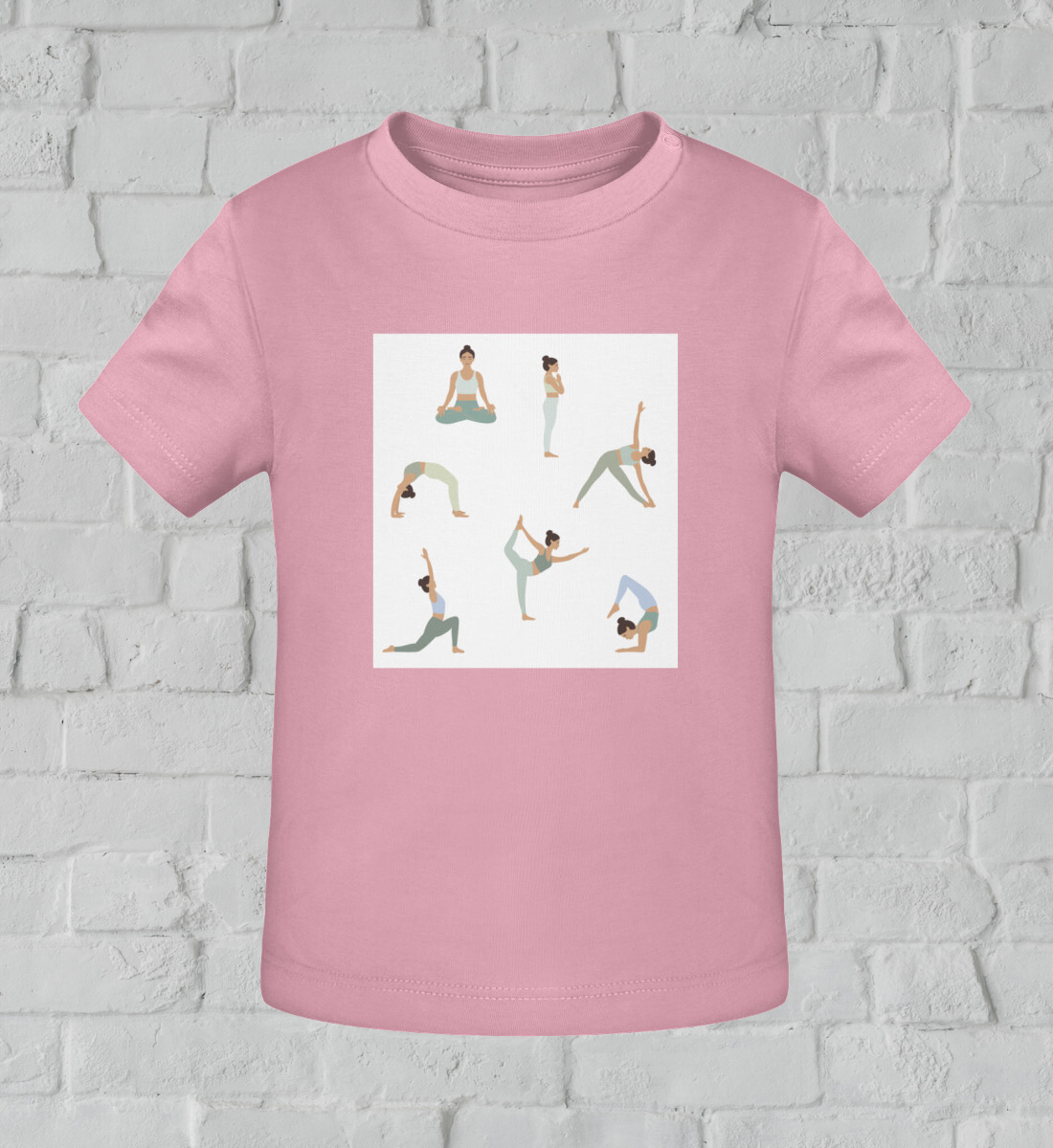 asanas l yoga shirt kinder rosa l yoga kleidung kinder l mode für kinder l nachhaltige kinder kleidung