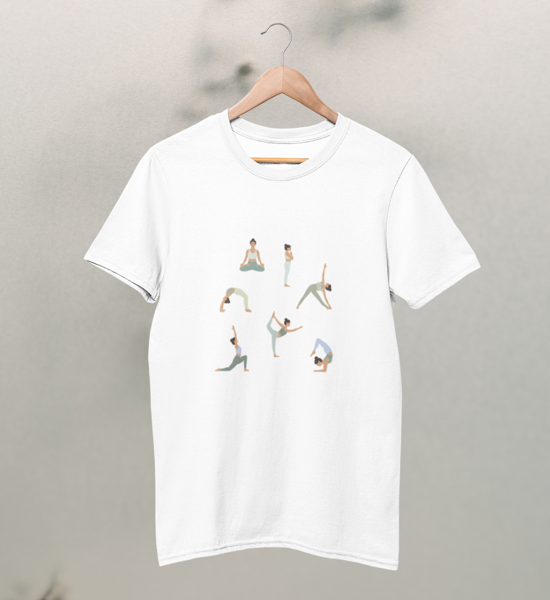 asanas l yoga shirt für kinder weiß l kinder kleidung l yoga fashion kinder l nachhaltig im alltag mit veganer mode