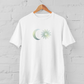 sonne + mond l yoga t-shirt weiß l nachhaltiges t-shirt l yoga kleidung bio-baumwolle l ethischer konsum dank nachhaltiger produktion