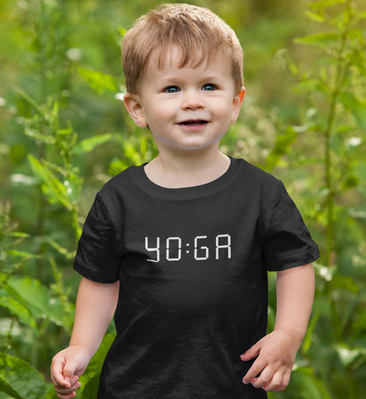 zeit für yoga l yoga shirt kinder l yoga kleidung kinder l nachhaltige mode für kinder l vegane kinder mode