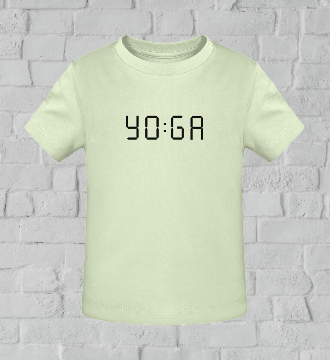 zeit für yoga l yoga shirt kinder hellgrün l yoga kleidung kinder l nachhaltige mode für kinder l vegane kinder mode