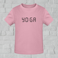 zeit für yoga l yoga shirt kinder rosa l yoga kleidung kinder l nachhaltige mode für kinder l vegane kinder mode