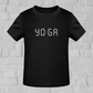 zeit für yoga l yoga shirt kinder schwarz l yoga kleidung kinder l nachhaltige mode für kinder l vegane kinder mode