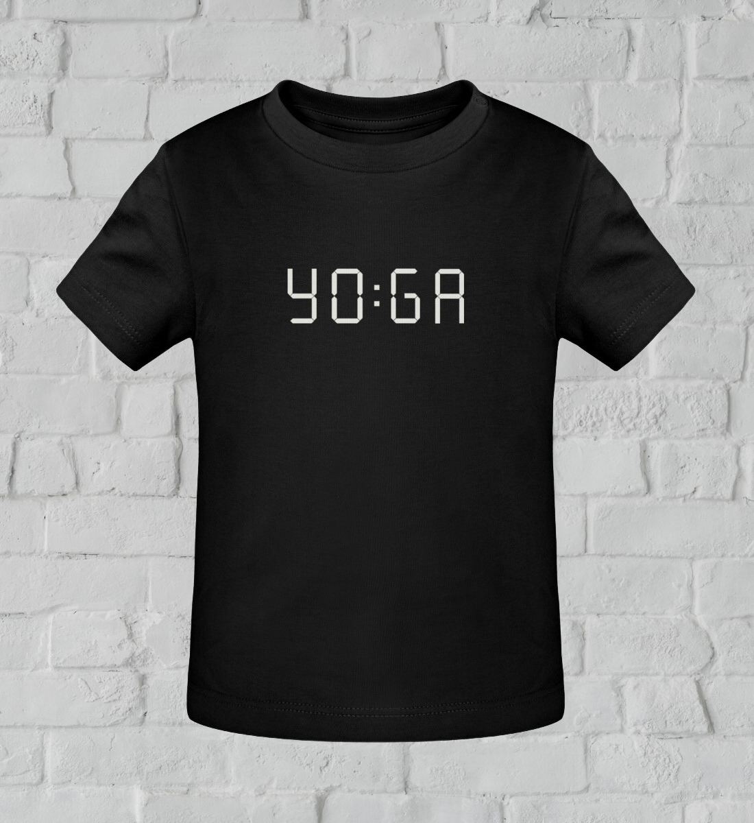 zeit für yoga l yoga shirt kinder schwarz l yoga kleidung kinder l nachhaltige mode für kinder l vegane kinder mode