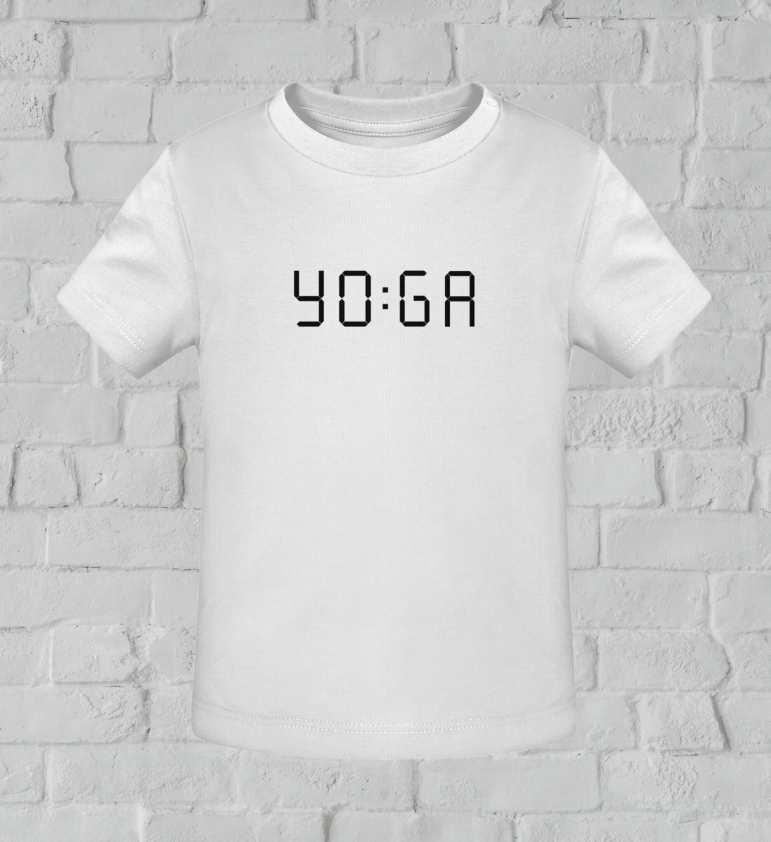 zeit für yoga l yoga shirt kinder weiß l yoga kleidung kinder l nachhaltige mode für kinder l vegane kinder mode