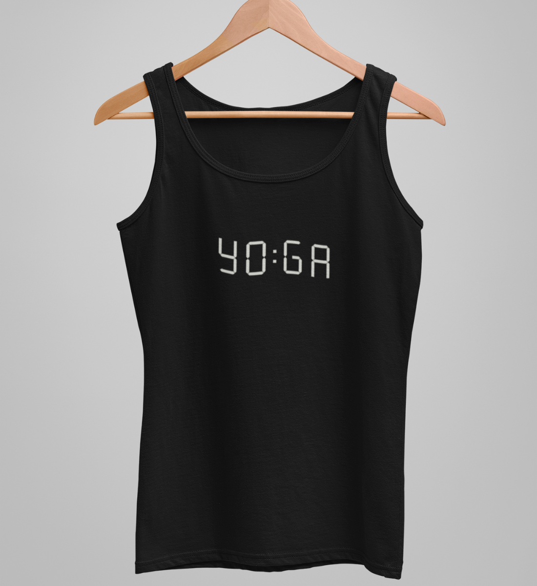 zeit für yoga l yoga top damen schwarz l bio top l yoga klamotten l ökologisch und umweltfreundliche produkte online shoppen