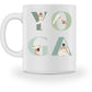 yoga girl l yoga tasse weiß l tasse l schöne geschenkideen l ökologische yoga geschenke online shoppen