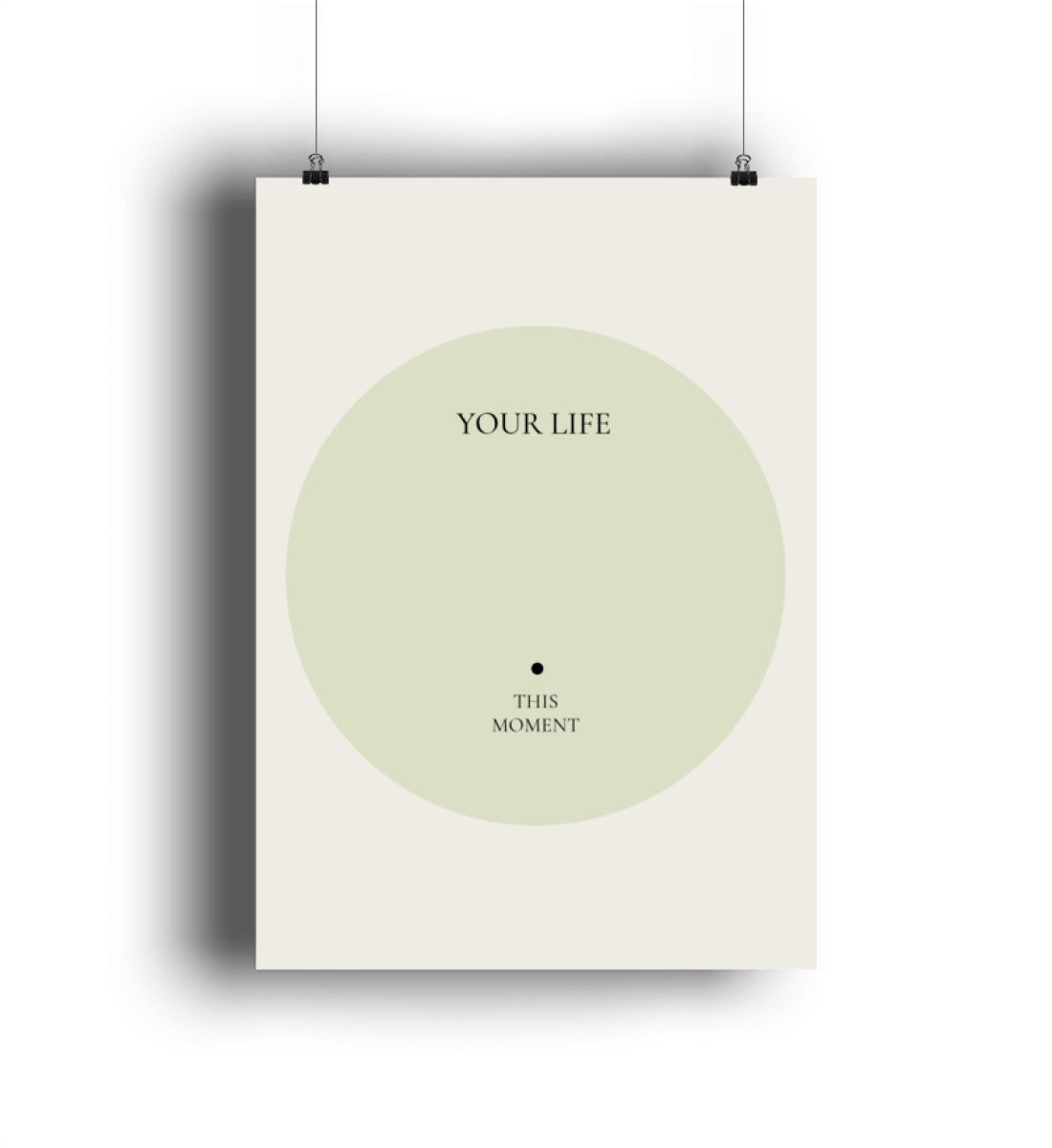 your life l yoga poster l poster l schöne geschenkideen l yoga accessoires nachhaltig online shoppen
