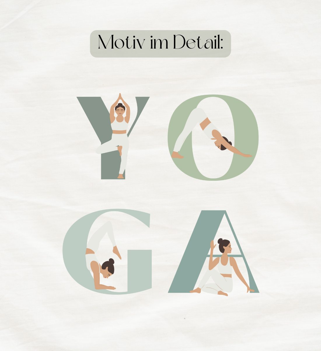 motiv l yoga girl l yoga sweatshirt l pullover bio-baumwolle l schöne yoga kleidung l nachhaltig und fair l yoga mode online shoppen