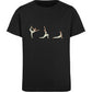 yoga posen l yoga t-shirt schwarz l bio t-shirt l ausgefallene yoga kleidung l umweltfreundliche und vegane mode im alltag erleben